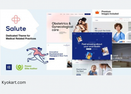 Salute Theme WP GPL – Medical Theme