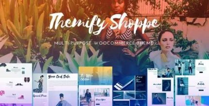 Themify Shoppe WP GPL + Activation WordPress Theme