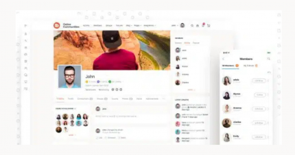 BuddyBoss Theme GPL Platform Pro Sell memberships, courses
