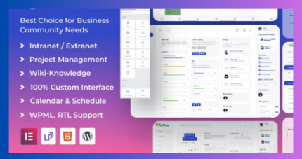 Woffice Theme Intranet Extranet WP GPL Websites