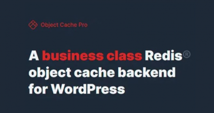 Redis Cache Pro from WP GPL