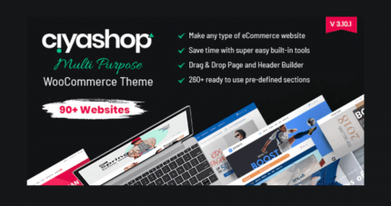 CiyaShop Theme Responsive Multi-Purpose WP GPL
