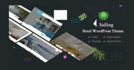 Sailing Hotel WordPress Theme WP GPL