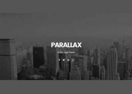 Themify Parallax Theme WordPress WP GPL Theme