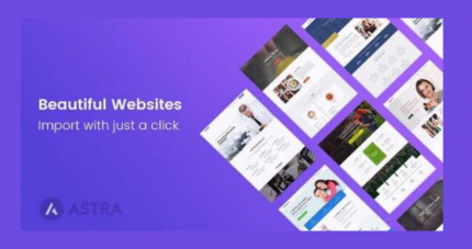 Astra Premium Sites Activation – Use All Readymade TemplatesWP GPL Theme