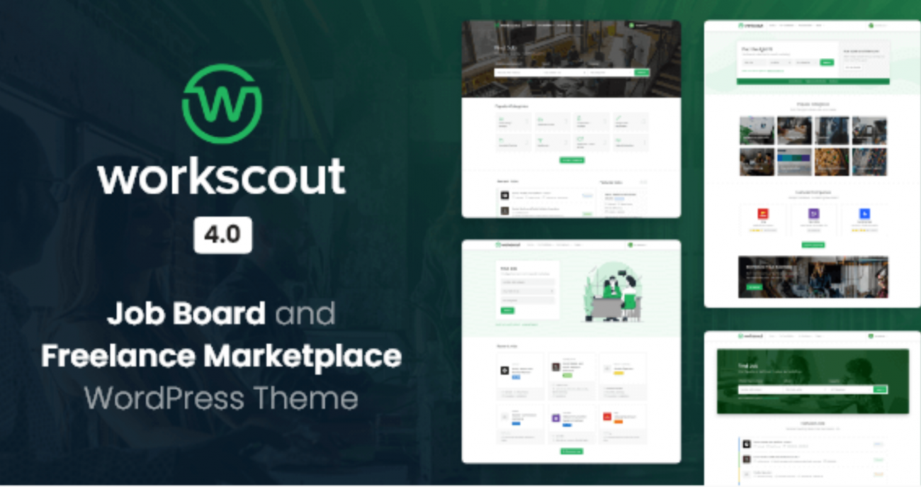 WorkScout Theme Job Board WP GPL Theme