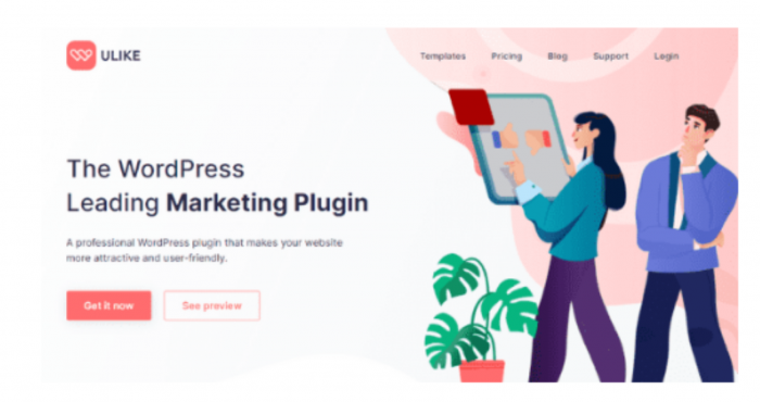 ULike Pro WordPress Leading Marketing WP GPL Plugin