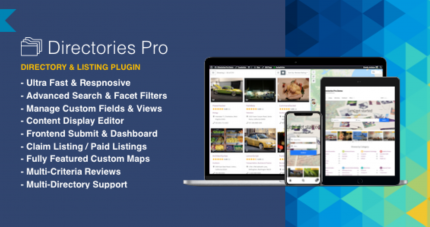 Directories Pro Plugin for WordPress WP GPL
