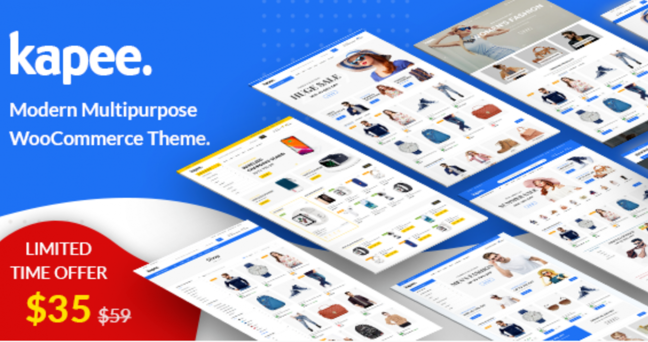Kapee WooCommerce WP GPL Theme
