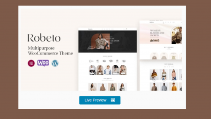 Robeto – The Creative Multipurpose WordPress Theme